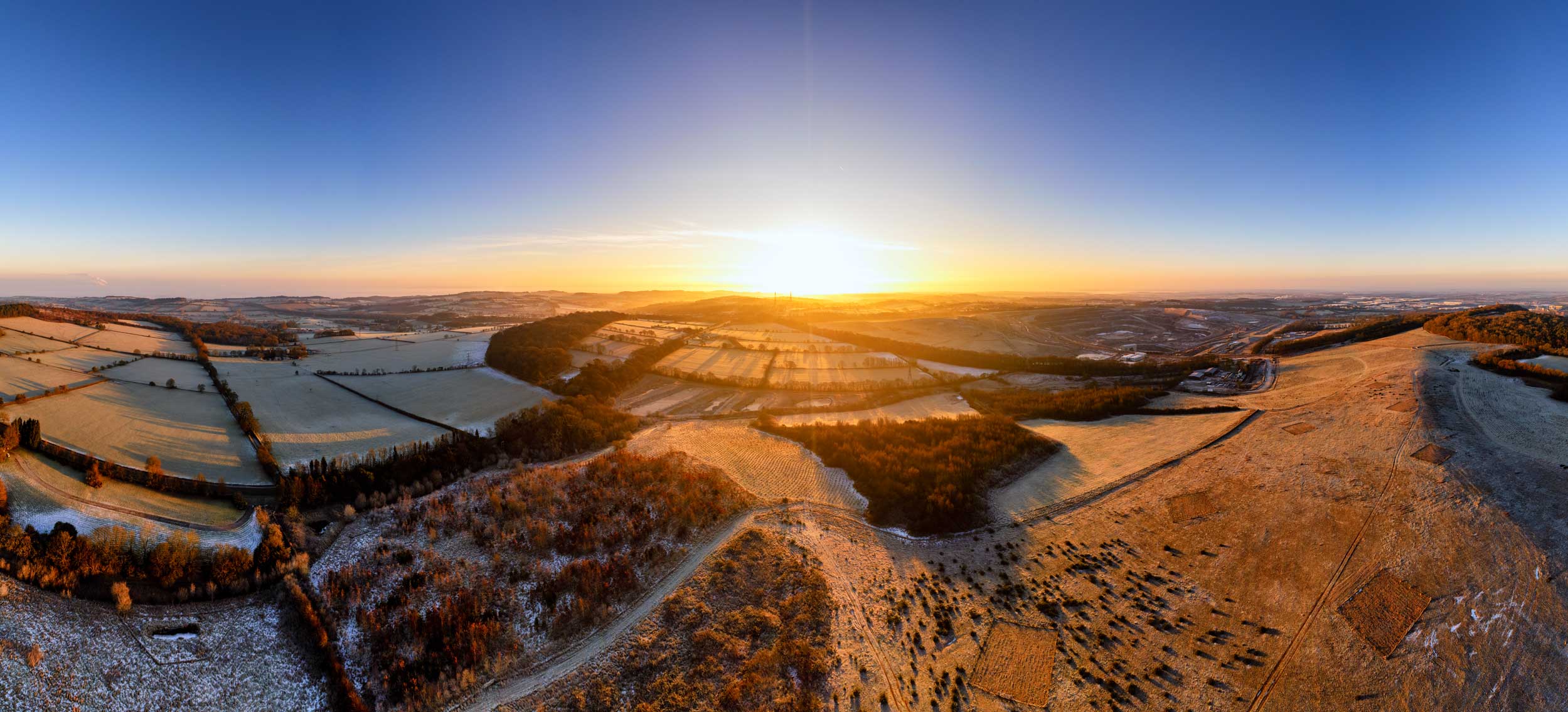 360 drone panorama